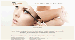 Desktop Screenshot of profimakeup.at